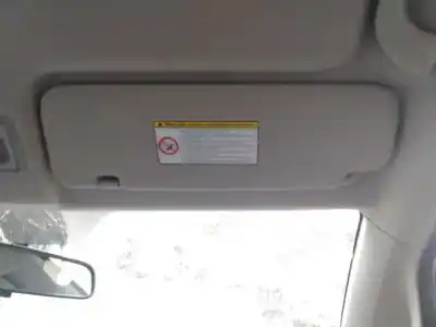 Second-hand car spare part right sunshade for hyundai ix20 gls comfort oem iam references 928901m000ed  