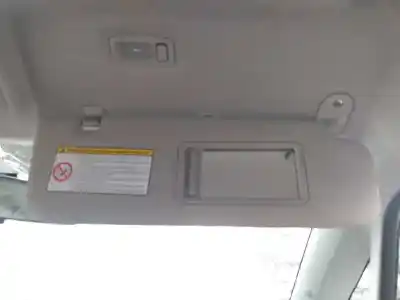 Second-hand car spare part right sunshade for hyundai ix20 gls comfort oem iam references 928901m000ed  