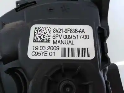 Second-hand car spare part accelerator pedal for ford fiesta (cb1) trend oem iam references 8v219f836aa e3-b3-39-4 6pv00951700