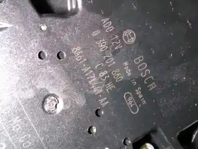 Pezzo di ricambio per auto di seconda mano motore tergicristallo posteriore per ford fiesta (cb1) trend riferimenti oem iam 0390201860  