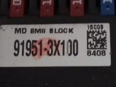 İkinci el araba yedek parçası röle/sigorta kutusu için hyundai elantra (md) confort oem iam referansları 919513x100  