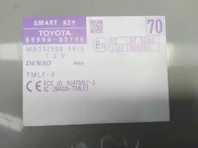 Peça sobressalente para automóvel em segunda mão módulo eletrônico por toyota auris (_e18_) 1.8 hybrid (zwe186_) referências oem iam 8999002140 e3-b2-8-3 2325004810