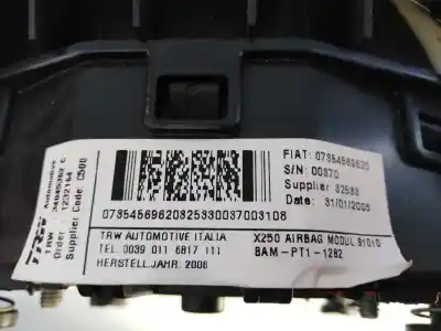 Pièce détachée automobile d'occasion airbag avant gauche pour fiat ducato caja cerrada 33, techo elevado (06.2006) l2h2 120 multijet teilverglast références oem iam 07854569620 e2-b2-9-2 34045362