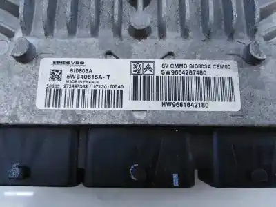 Recambio de automóvil de segunda mano de centralita motor uce para citroen c4 picasso exclusive referencias oem iam 9664287480  5ws40615a