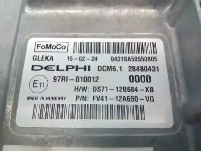 Pezzo di ricambio per auto di seconda mano centralina motore per ford kuga (cbs) 2.0 tdci cat riferimenti oem iam fv4112a650vg e3-b3-25-4 0431sa50550805