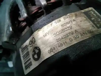 Second-hand car spare part alternator for bmw x5 (e53) 3.0i oem iam references 2542379a p3-a4-5-5 sg9b029