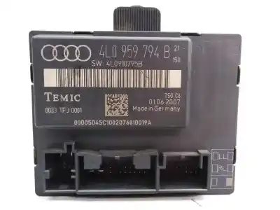 İkinci el araba yedek parçası Elektronik Modül için AUDI Q7 (4L) 3.0 V6 24V TDI OEM IAM referansları 4L0959794B E2-A1-13-2 4L0910795B