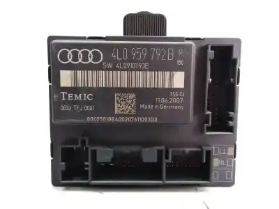 İkinci el araba yedek parçası Elektronik Modül için AUDI Q7 (4L) 3.0 V6 24V TDI OEM IAM referansları 4L0959792B E2-A1-13-2 4L0910793B