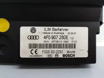 Pezzo di ricambio per auto di seconda mano modulo elettronico per audi q7 (4l) 3.0 v6 24v tdi riferimenti oem iam 4f0907280e e2-a1-13-2 4f0910280