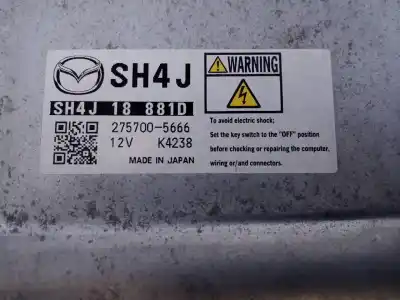 Автозапчасти б/у блок управления двигателем за mazda 6 lim. (gh) (.2012->) style ссылки oem iam 2757005666 e3-b5-24-3 sh4j18881d
