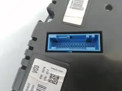 Second-hand car spare part dashboard for seat ibiza sc (6j1) reference oem iam references 6j0920800l e2-a1-36-1 