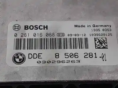 Peça sobressalente para automóvel em segunda mão centralina de motor uce por bmw serie 1 berlina (e81/e87) 116d referências oem iam 0281016068 e3-a2-5-1 850628101