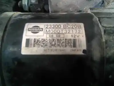 Peça sobressalente para automóvel em segunda mão motor de arranque por nissan note (e11e) * referências oem iam 23300bc20b p3-b7-19-2 