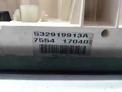 Peça sobressalente para automóvel em segunda mão comando de sofagem (chauffage / ar condicionado)  por land rover freelander e familiar referências oem iam 532919913a e3-b3-19-1 7554170403