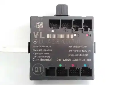 Second-hand car spare part electronic module for mercedes clase cls (w218) cls 250 cdi be (218.303) oem iam references 2189000701  2188200926