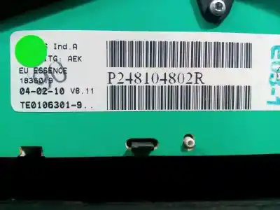 Peça sobressalente para automóvel em segunda mão quadrante por dacia sandero laureate referências oem iam p248104802r e1-a1-19-3 1836019