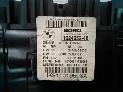 Peça sobressalente para automóvel em segunda mão quadrante por bmw serie 1 berlina (e81/e87) 118d referências oem iam 102495248 e3-a2-28-2 1k911019503x