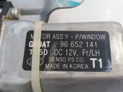 Second-hand car spare part driver left window regulator for chevrolet aveo ls oem iam references 96652141 e2-b6-25-2 