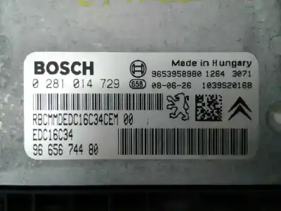 Pezzo di ricambio per auto di seconda mano centralina motore per citroen c4 picasso cool riferimenti oem iam 9665674480 e3-b2-43-1 0281014729 Pezzo di ricambio per auto di seconda mano centralina motore per citroen c4 picasso cool riferimenti oem iam 9665674480 e3-b2-43-1 0281014729