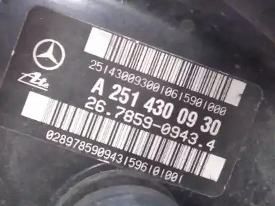 Recambio de automóvil de segunda mano de SERVOFRENO para MERCEDES CLASE R (W251)  referencias OEM IAM A2514300930  