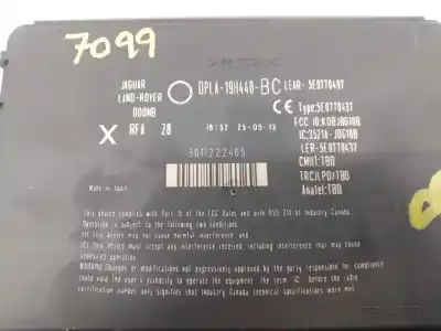 Pezzo di ricambio per auto di seconda mano modulo elettronico per jaguar xf 2.2 diesel cat riferimenti oem iam 3e0ay0106  5e0770437