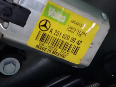 Автозапчасти б/у мотор заднего стеклоочистителя за mercedes-benz clase r (w251) r 350 cdi l 4-matic (251.122) ссылки oem iam a2518200042  