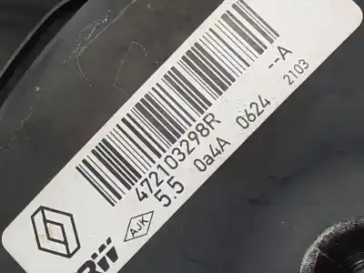 Автозапчастина б/у гальмівний серво для dacia sandero stepway посилання на oem iam 472103298r p3-b9-27-1 