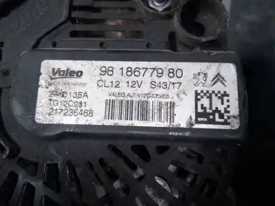 Pezzo di ricambio per auto di seconda mano alternatore per citroen c4 picasso live riferimenti oem iam 9818677980 p3-a4-18-5 