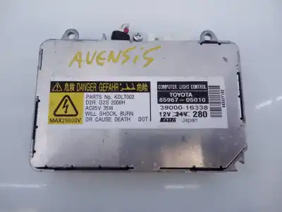 Peça sobressalente para automóvel em segunda mão balastro de xenon por toyota avensis  referências oem iam 8596705010 e3-b2-35-1 3900016338