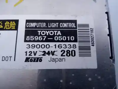 Peça sobressalente para automóvel em segunda mão balastro de xenon por toyota avensis  referências oem iam 8596705010 e3-b2-35-1 3900016338