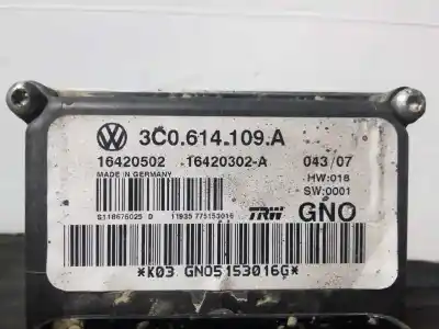 Peça sobressalente para automóvel em segunda mão abs por volkswagen passat variant (3c5) edition referências oem iam 3c0614109a p3-a8-3-4 fq70511634dex