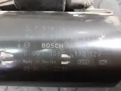 Peça sobressalente para automóvel em segunda mão motor de arranque por bmw x5 (e53) 3.0i referências oem iam 7519161 p3-a10-14-1 7519160