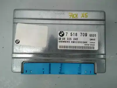 Peça sobressalente para automóvel em segunda mão unidade de controle automática da caixa de câmbio por bmw x5 (e53) 3.0i referências oem iam 7518709
