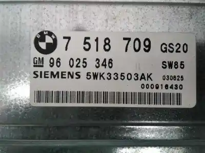 Second-hand car spare part automatic gearbox control unit for bmw x5 (e53) 3.0i oem iam references 7518709 e3-a2-33-4 5wk33503ak