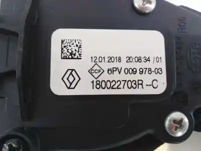 Автозапчасти б/у педаль газа за dacia logan ii essential ссылки oem iam 180022703rc e2-a1-17-1 6pv00997803