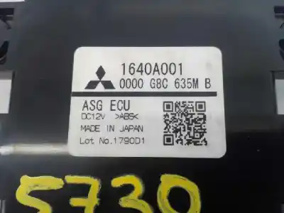 Peça sobressalente para automóvel em segunda mão centralina de motor uce por mitsubishi asx (ga0w) cleartec motion referências oem iam 1640a001  0000g8c635mb