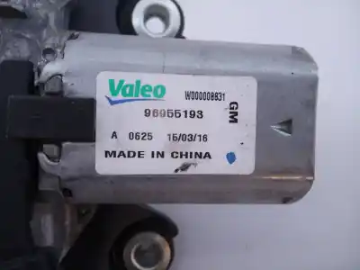 Second-hand car spare part rear windshield wiper motor for opel mokka excellence oem iam references 96955193  