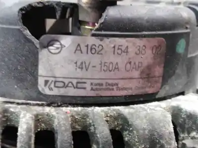 Second-hand car spare part alternator for ssangyong rodius (2005-..) oem iam references a1621543802 p3-a4-28-5 