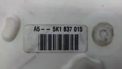 Pièce détachée automobile d'occasion serrure de porte avant gauche pour volkswagen golf vi (5k1) advance références oem iam 5k1837015 e1-b6-28-2 