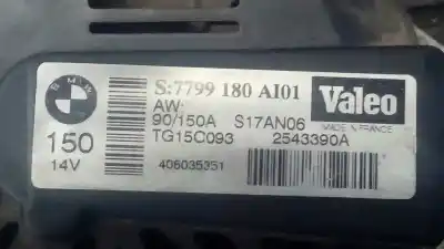 Gebrauchtes Autoersatzteil lichtmaschine zum bmw serie 1 berlina (e81/e87) 118d oem-iam-referenzen 12317802927 p3-b6-13-2 7799180a101