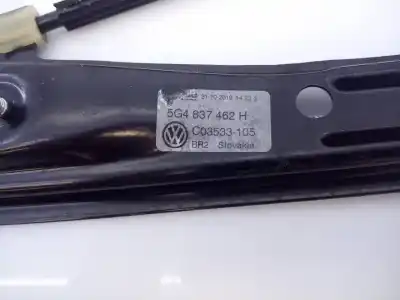 İkinci el araba yedek parçası ön sag pencere regülatörü için volkswagen golf vii lim. (bq1) last edition bm oem iam referansları 5g4837462h e2- b6-8-2 