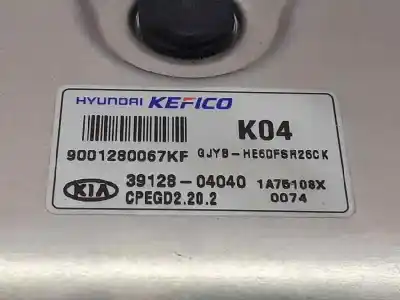 Second-hand car spare part ecu engine control for kia stonic (ybcuv) vision oem iam references 3912804040 e3-a3-5-1 gjybhe60fsr26ck