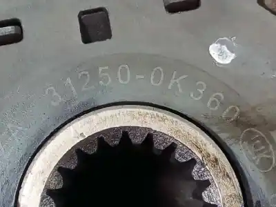 Second-hand car spare part clutch kit for toyota hilux (kun) 2.5 turbodiesel oem iam references 312100k360 p1-a5-8 312500k350