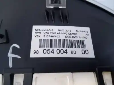 Peça sobressalente para automóvel em segunda mão quadrante por peugeot 208 active referências oem iam 9805400480 e3-b2-49-3 