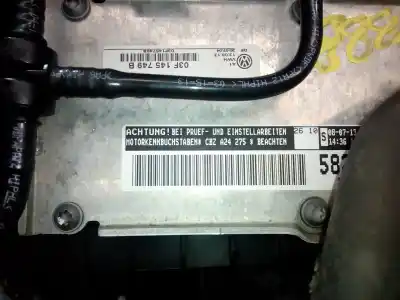 Pièce détachée automobile d'occasion moteur complet pour volkswagen polo (6r1) sport références oem iam  m1-a1-7 