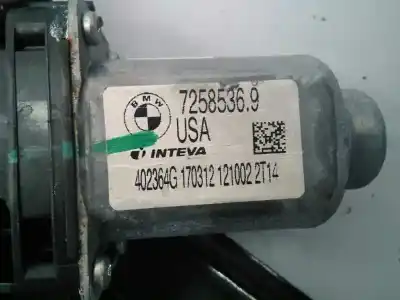 Peça sobressalente para automóvel em segunda mão elevador de vidros traseiro direito por bmw x3 (f25) xdrive 20d referências oem iam 72585269 e1-a3-22-1 430090d0