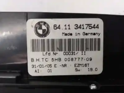 Peça sobressalente para automóvel em segunda mão comando de sofagem (chauffage / ar condicionado) por bmw serie x3 (e83) 2.0d [2.0 ltr. - 110 kw 16v diesel cat] referências oem iam 64113417544 e3-a2-24-2 5hb00877709