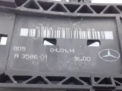 Автозапчастина б/у замок дверей заднього лівого для mercedes-benz clase a (w176) a 220 cdi blueefficiency (176.003) посилання на oem iam a2047602134 e1-a2-3-2 a358601