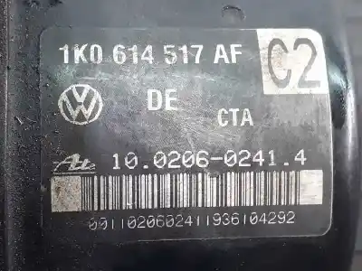 Second-hand car spare part abs for seat leon (1p1) fr oem iam references 1k0614517af p3-a8-7-2 1k0907379ac