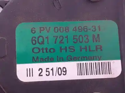 Автозапчастина б/у педаль акселератора для seat ibiza (6j5) reference посилання на oem iam 6q1721503m e2-a1-1-2 6pv00950501
